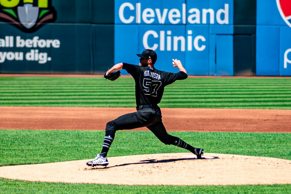 Shane Bieber throws 57 pitches, strikes out four in rehab start